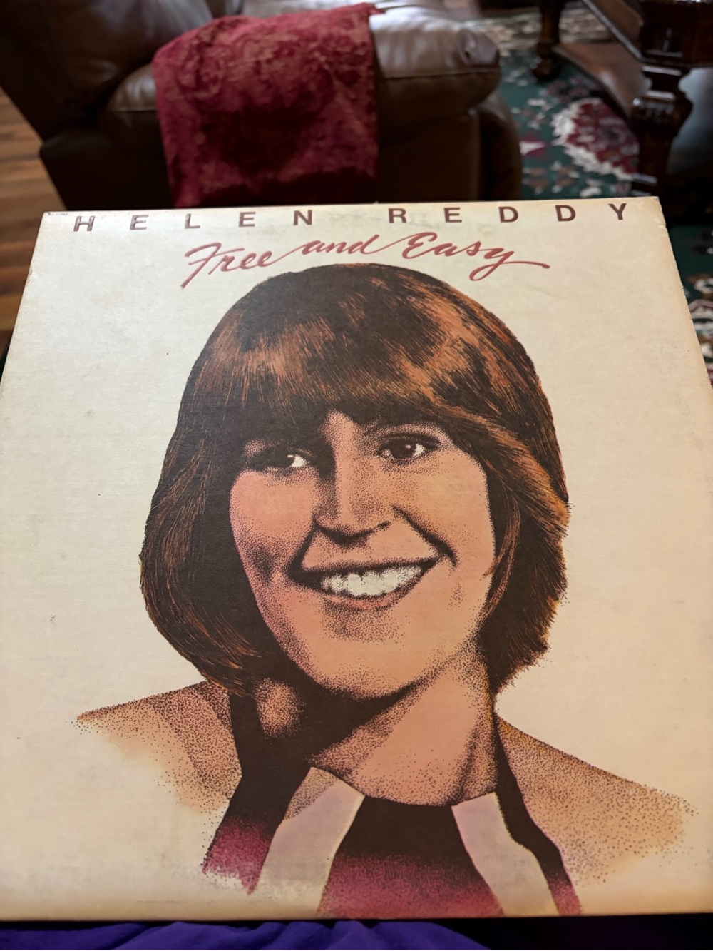 Title: Helen Reddy Free and Easy 1974 Capitol Vinyl LP ST-11348